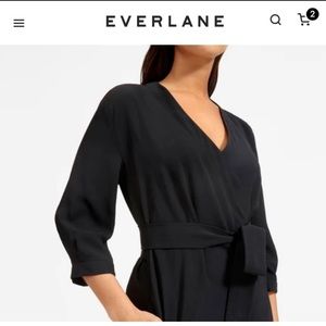 NWT - Everlane wrap dress with POCKETS! 😍